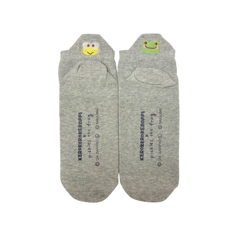 【キャンセル不可】けろけろけろっぴ×ピクルス　スニーカー用ソックス３足セット【お一人様1点まで】