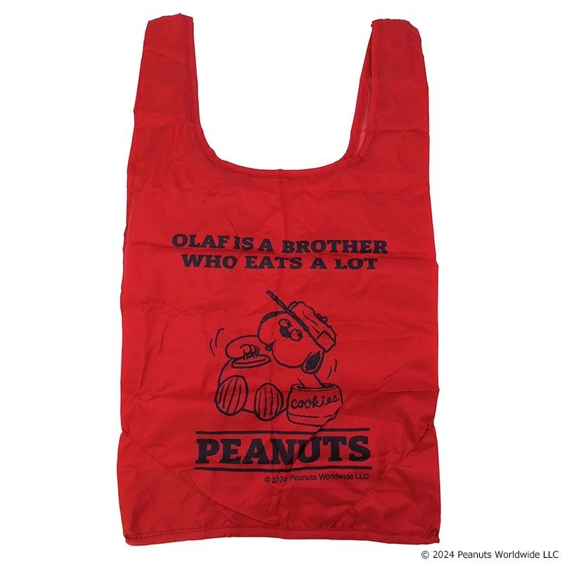 スヌーピー ぬいぐるみエコバッグ オラフ RD