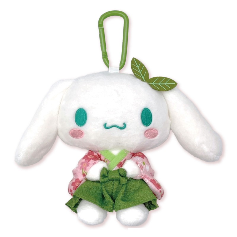 ぬいぐるみエコバッグ 抹茶着物 シナモロール