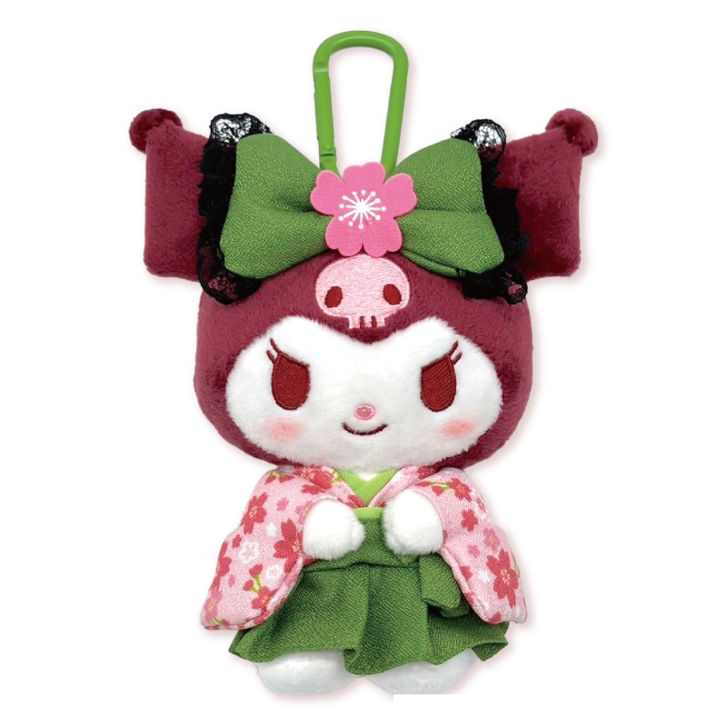 ぬいぐるみエコバッグ 抹茶着物 クロミ