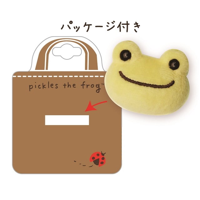 かえるのピクルス　ピクルス フェイスバッジ ＹＥ
