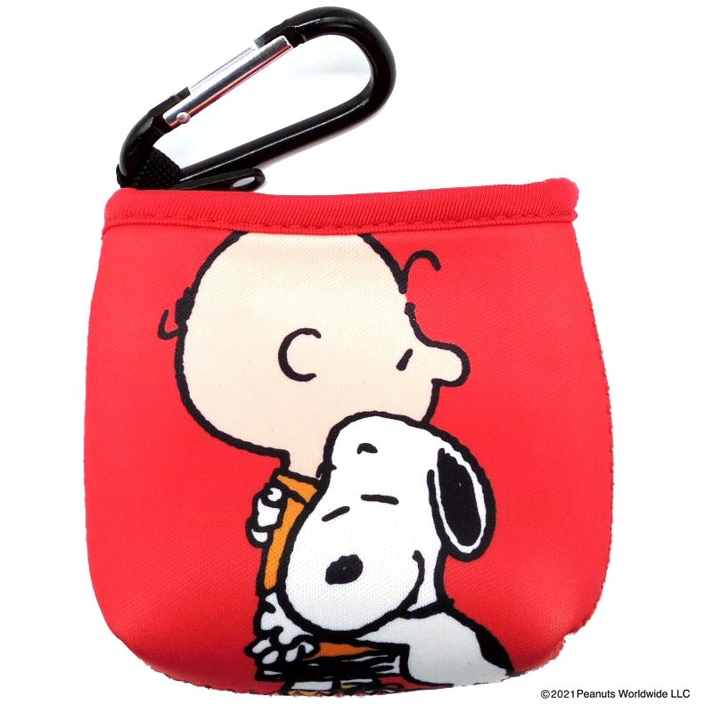 PEANUTS ポーチインエコバッグ スヌーピー＆チャーリー・ブラウン