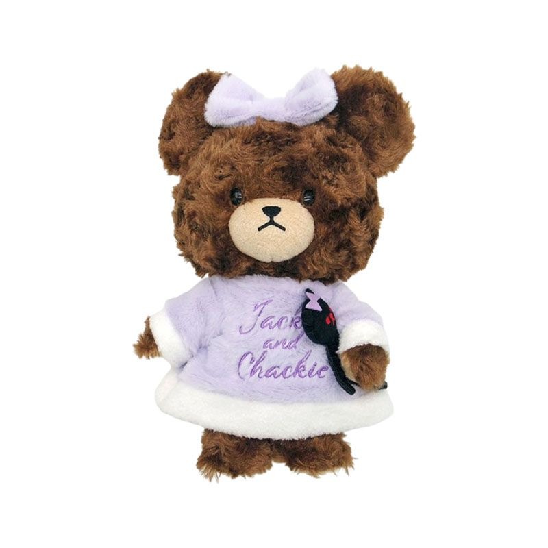 ペアぬいぐるみ もこもこルームウェア リボン