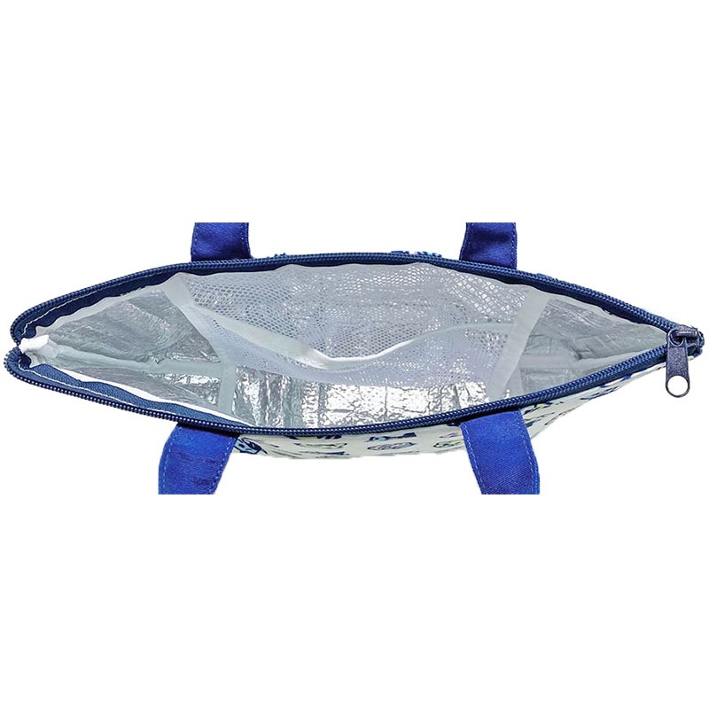 オサムグッズ OSAMU 保冷保温ミニトート フェイス柄BL