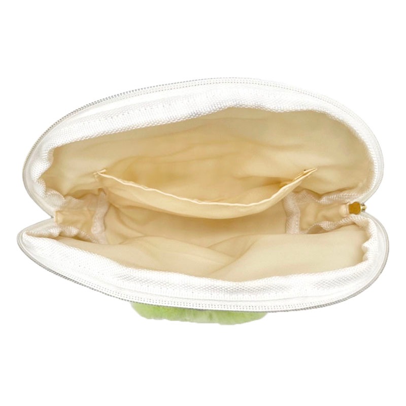 かえるのピクルス ピクルス ボアフェイス ラウンドポーチ [N09]