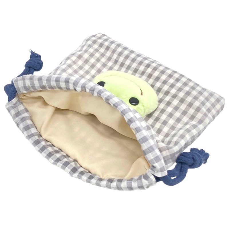 かえるのピクルス ピクルス ボアフェイス 巾着