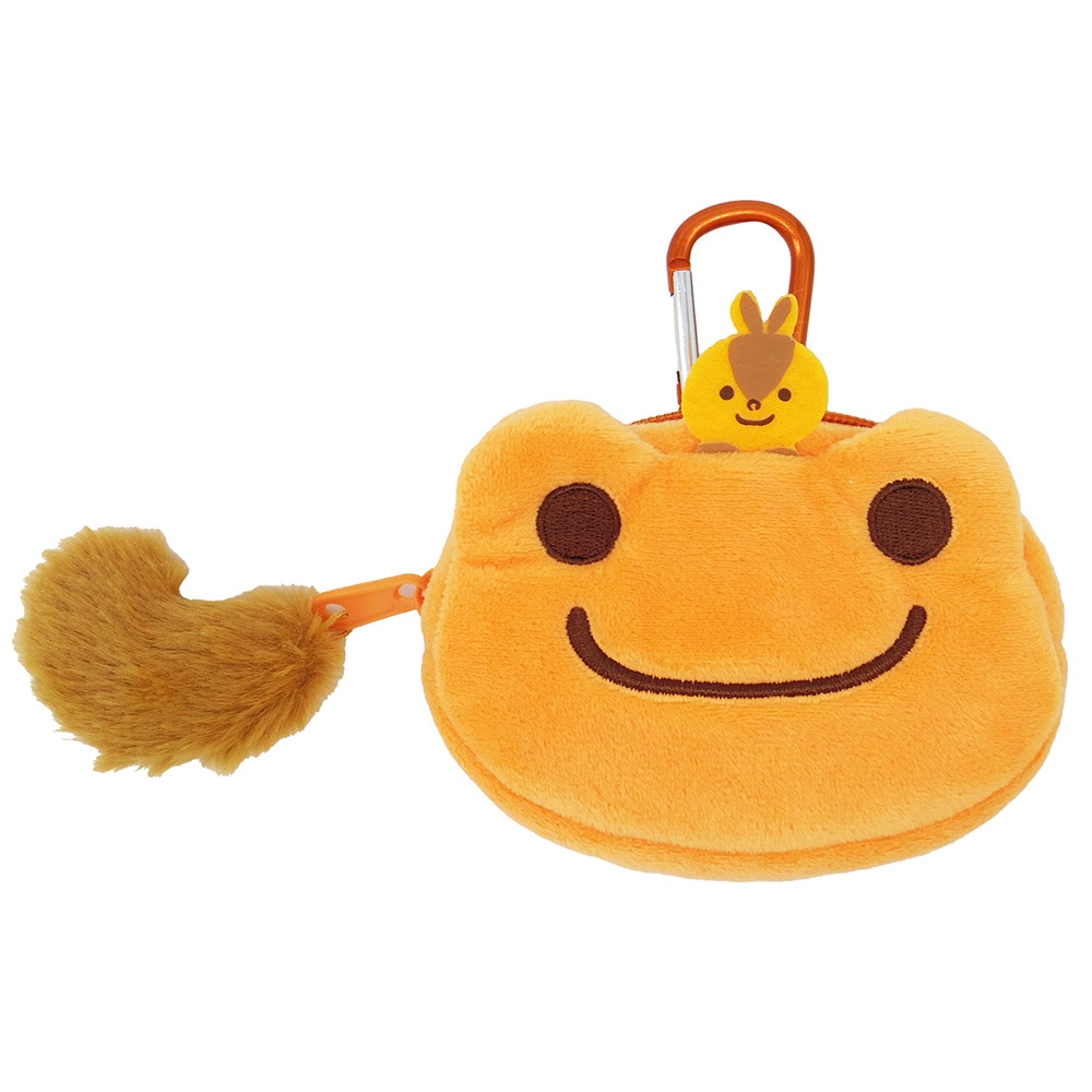 ピクルス with カラビナポーチ アーモンド だいだい