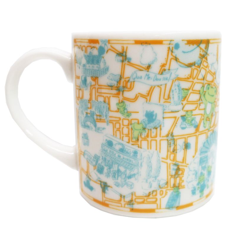 ピクルス　地図柄　マグカップ