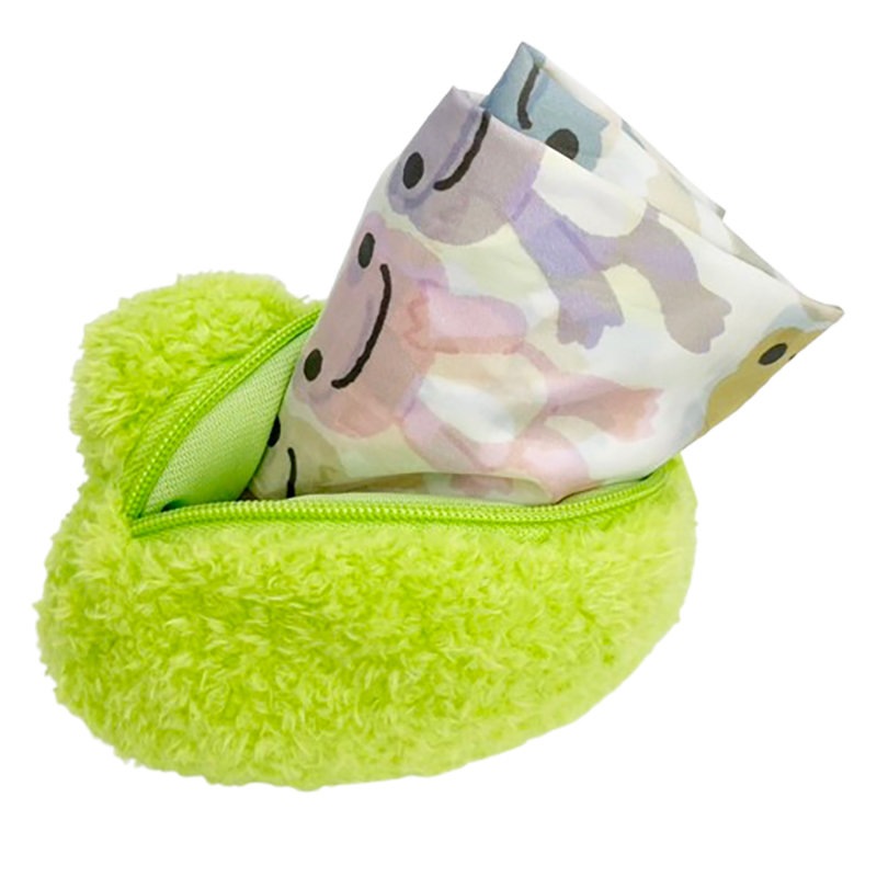 ピクルス フェイスぬいぐるみエコバッグ GR