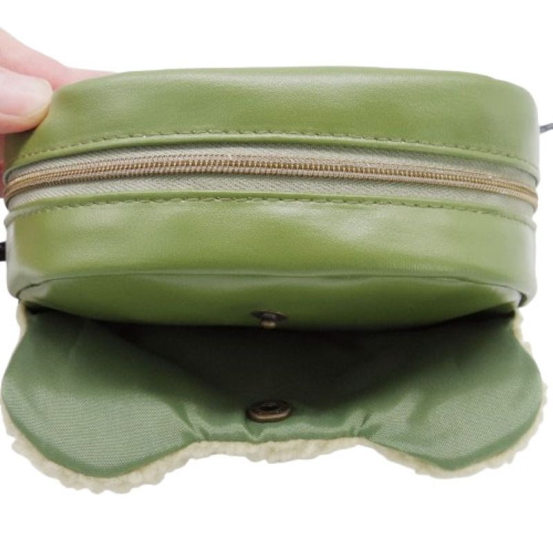 ピクルス もこフェイス ラウンドポーチ [N12]