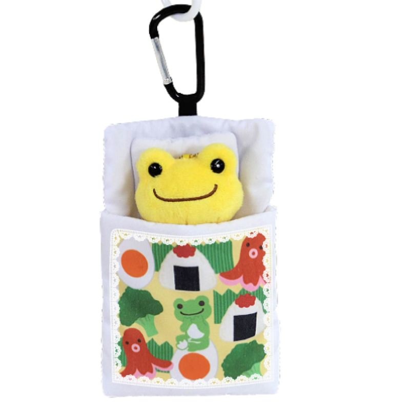 ピクルス マスコット用カラビナ布団 お弁当柄