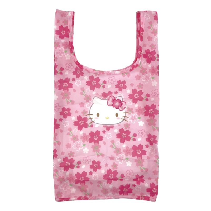 ぬいぐるみエコバッグ 桜着物 ハローキティ