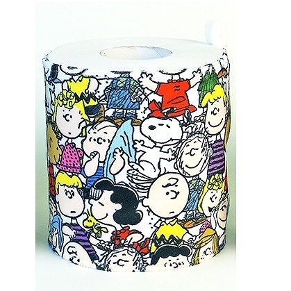 PEANUTS スヌーピー ロールペーパーパル 総柄