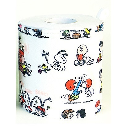PEANUTS スヌーピー ロールペーパーパル 総柄