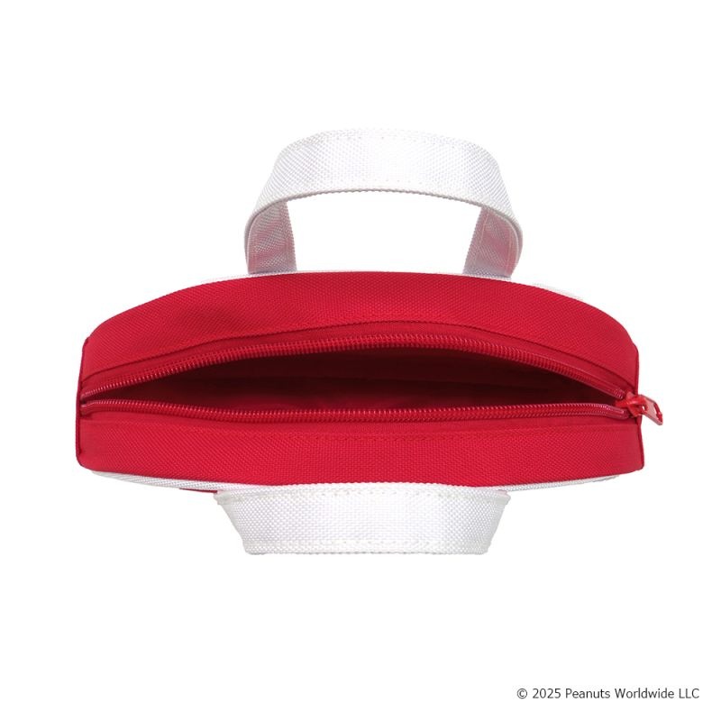 スヌーピー レトロバッグポーチ RD