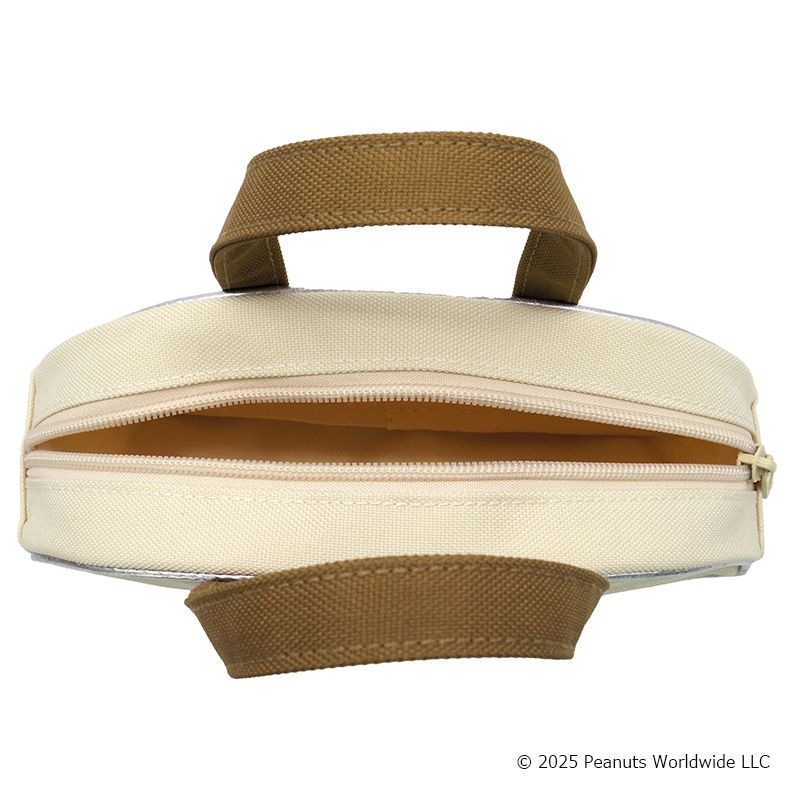 スヌーピー レトロバッグポーチ WH