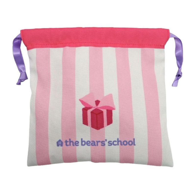 くまのがっこう プレゼントフォーミー ボアフェイス巾着