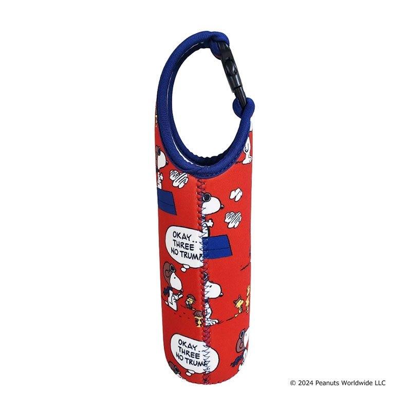 スヌーピー ペットボトルカバー６００ フライング・エース 総柄