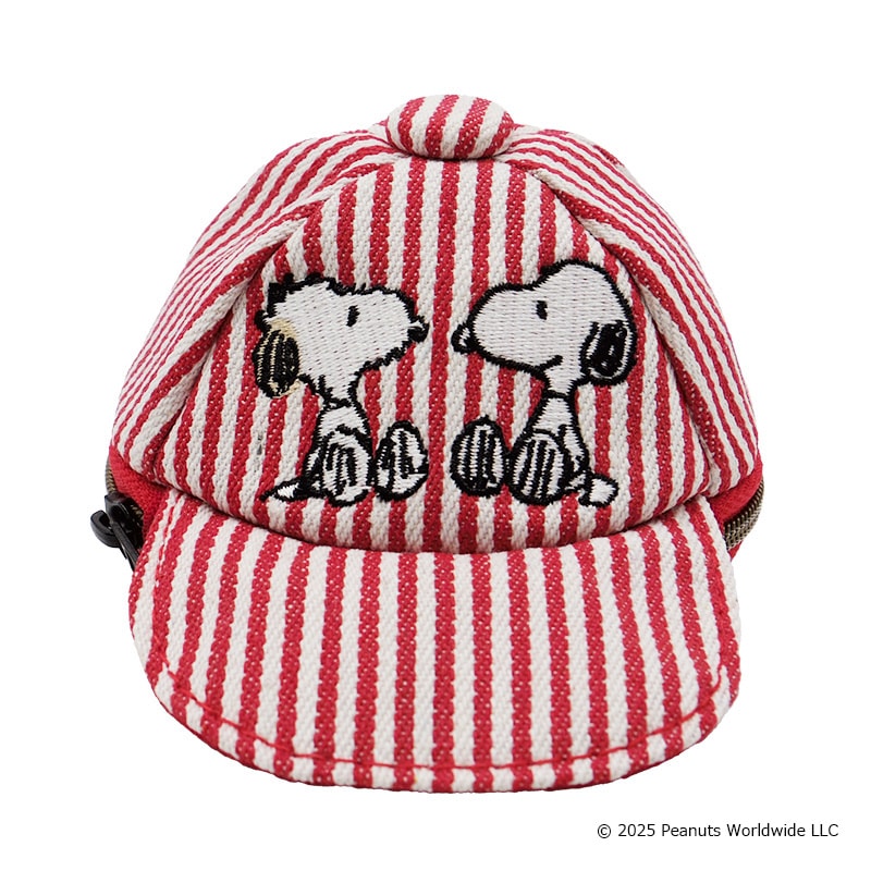 スヌーピー キャップポーチ ヒッコリー RD