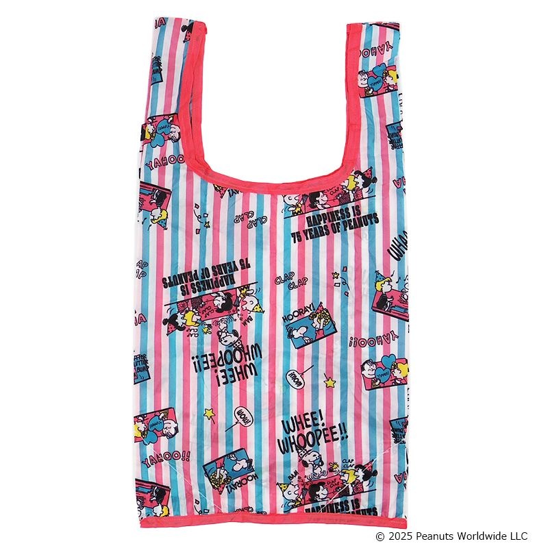 スヌーピー 75th ぬいぐるみエコバッグ ケーキハット