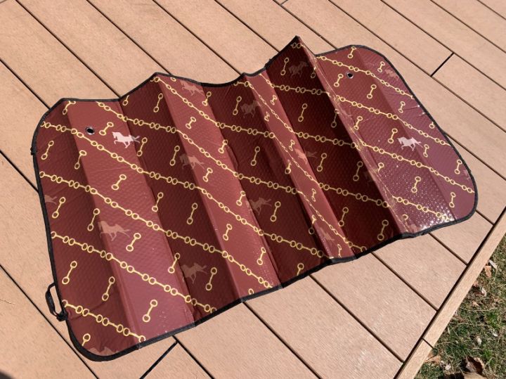 【WEB限定50％off】  馬柄　カーシェード