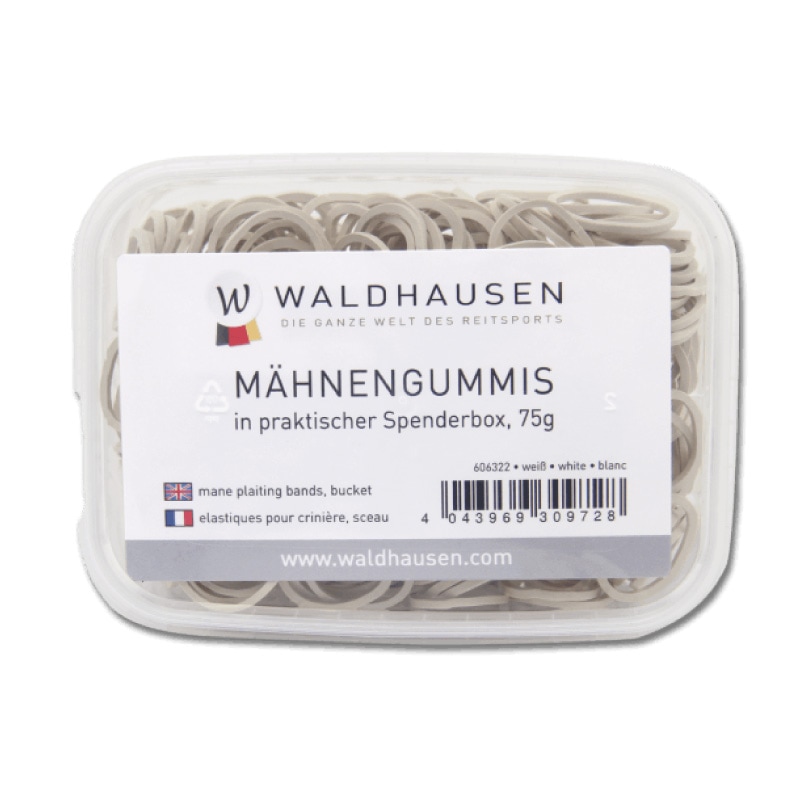 WHタテガミゴム(白)