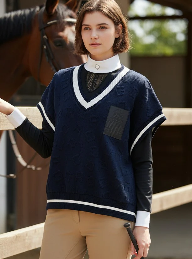 クアドリガQ-ロゴ Sweatベスト ユニセックス