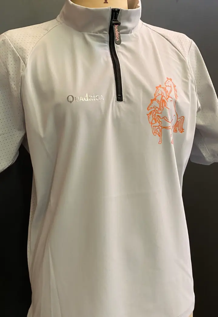 クアドリガ【EYELET】ZIPレイヤー ユニセックス W/Short-Sleeve