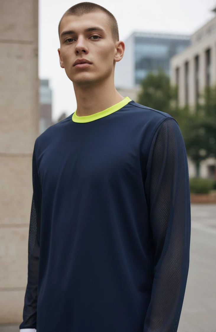 クアドリガ Red Cuffメッシュレイヤー メンズ/Show Style