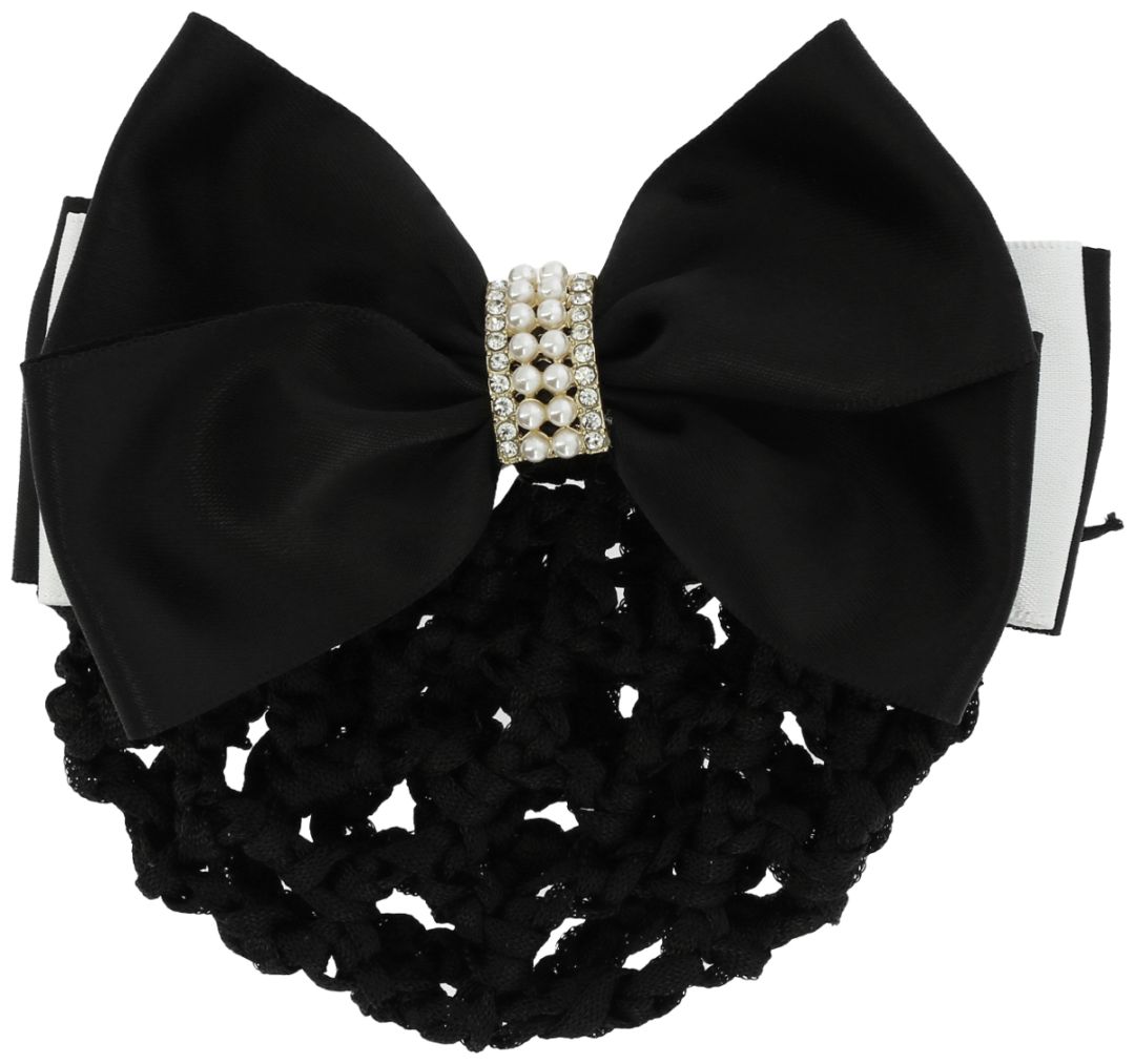 ヘアネット(ネット付きバレッタ)