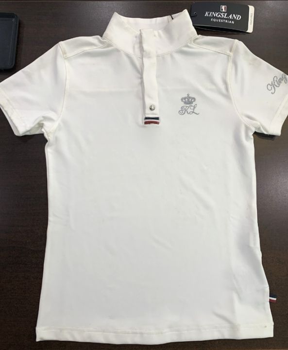 【アウトレット70％OFF】キングスランド　ジュニアポロシャツ　140cm【現品限り】□