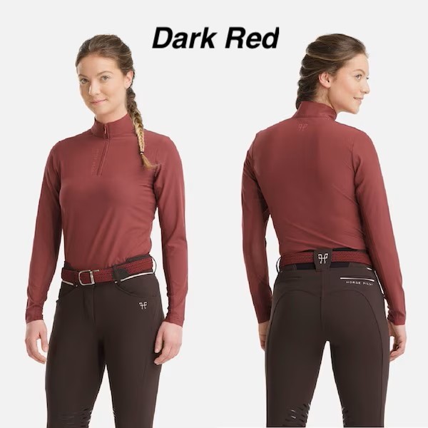 【アウトレット50％OFF】ホースパイロット　サンセットシャツ　Dark red【現品限り】■