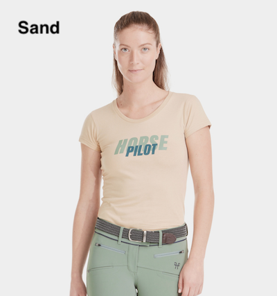 【アウトレット1,000円OFF】ホースパイロット　チームシャツ　Women　XSサイズ【現品限り】□