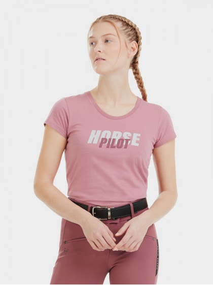 【アウトレット20％OFF】ホースパイロット　チームシャツ　Women　XSサイズ【現品限り】□