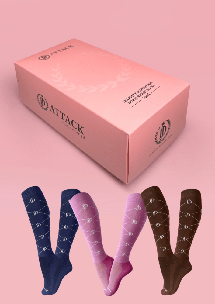JD ATTACK ソックス　ブレンダ（3足組）