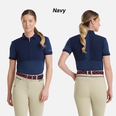 ホースパイロット レディスポロシャツAeromesh