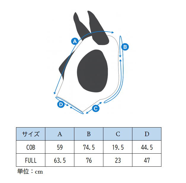 SHIRES フライマスク 鼻カバー付き