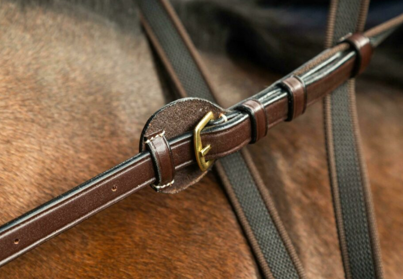 ディオン　アジャスタブル手綱　5/8”　（銀尾錠）