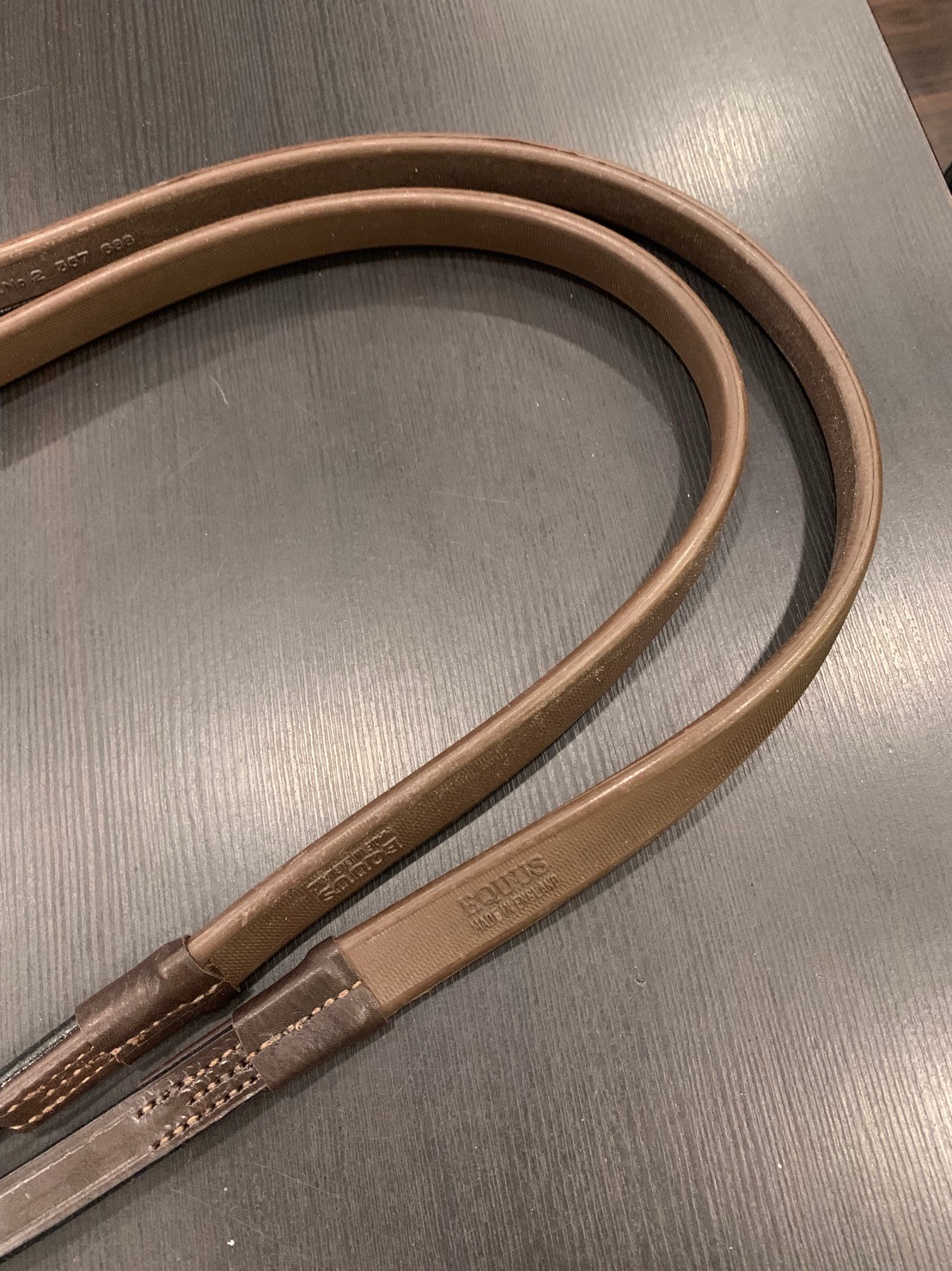 ノンスリップゴム手綱