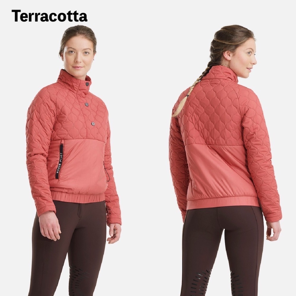 ホースパイロット キルティングジャケット レディス