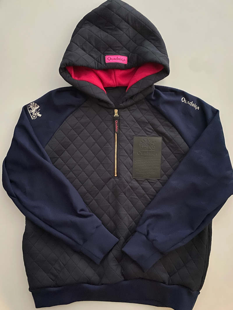 クアドリガ【LINKA】パーカー ユニセックス/Quilt