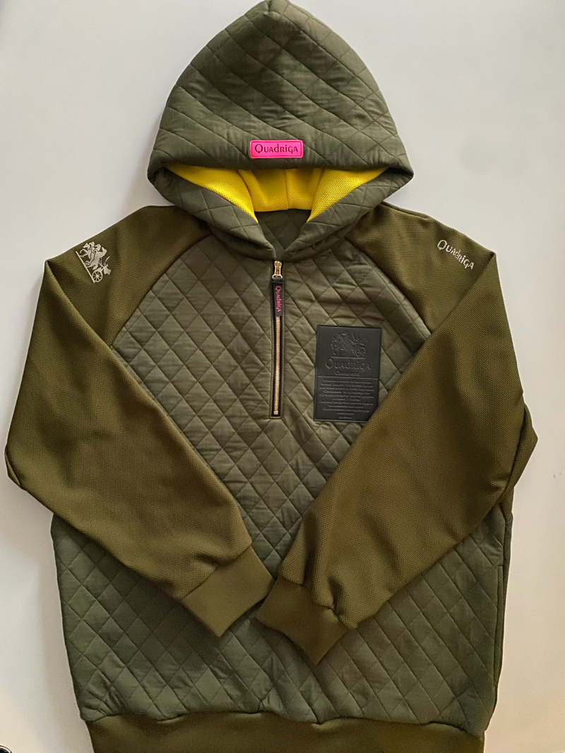 クアドリガ【LINKA】パーカー ユニセックス/Quilt