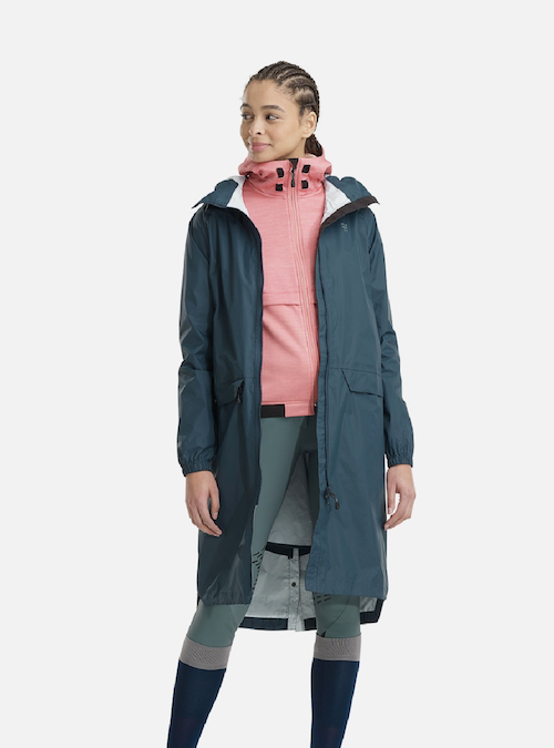 ホースパイロット ロングレインテックジャケット レディス