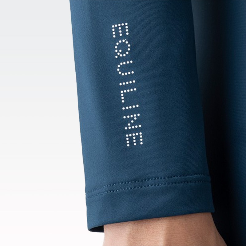 9865　エクイライン　レディース　ジップシャツ　EQUOST