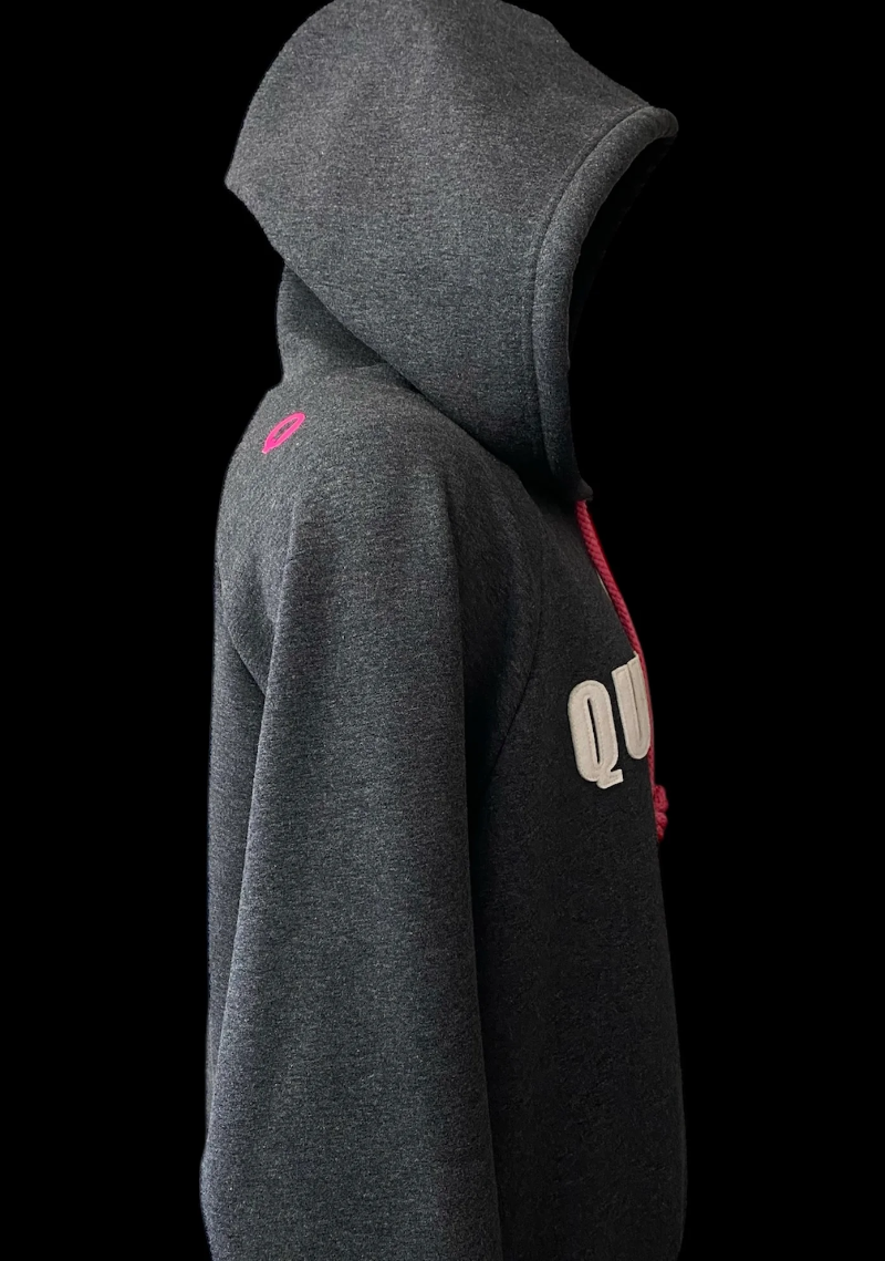 クアドリガ Backsideベロアフーディ ユニセックス/cutwork