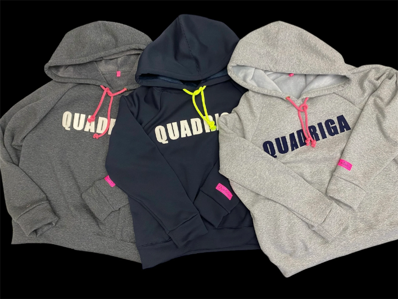 クアドリガ Backsideベロアフーディ ユニセックス/cutwork