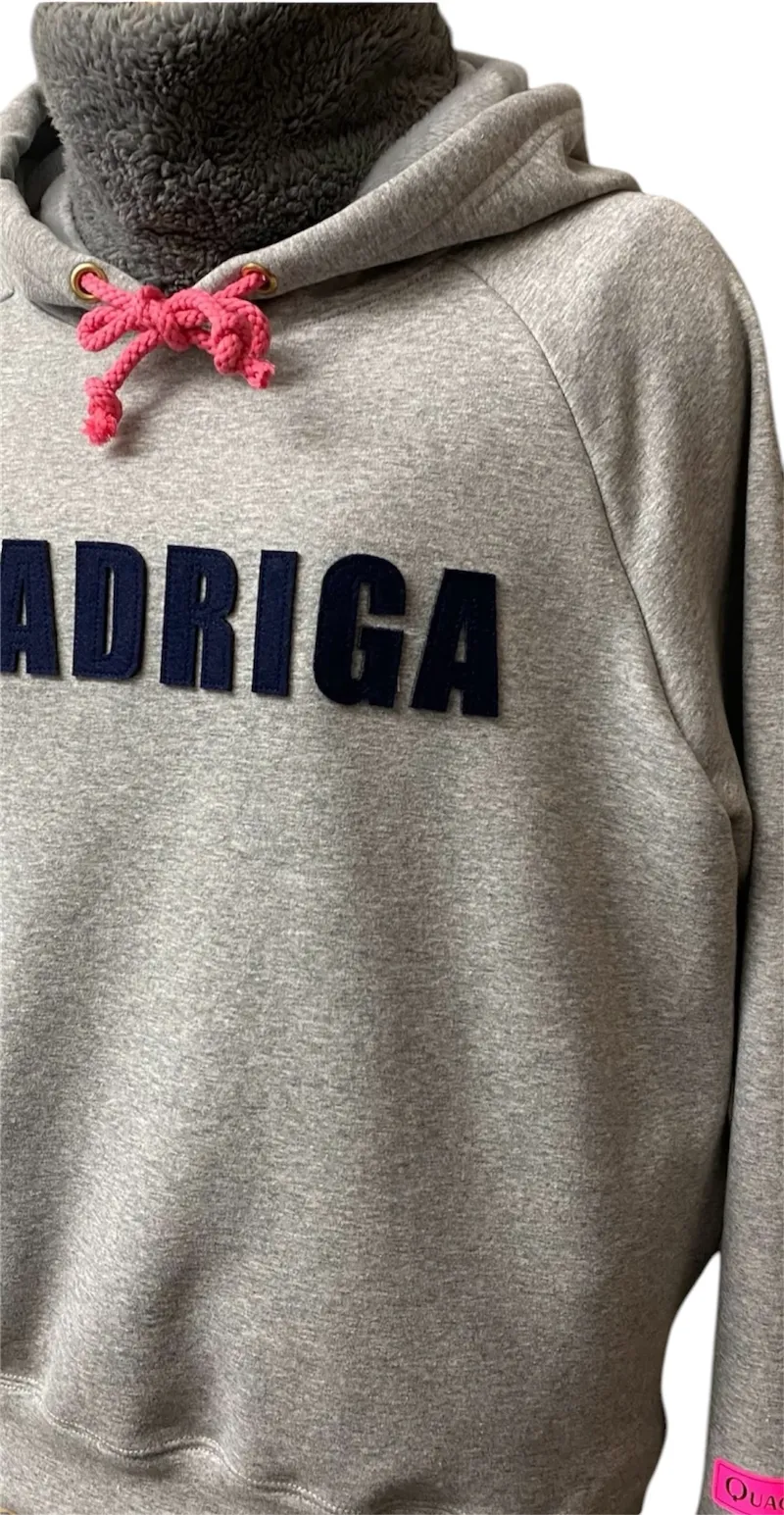 クアドリガ Backsideベロアフーディ ユニセックス/cutwork