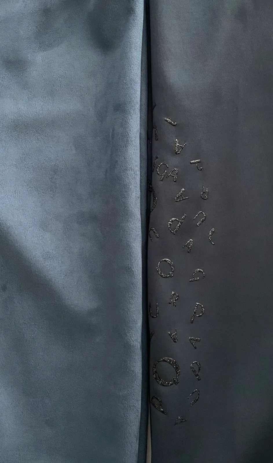 クアドリガ デニムスタイル キュロット w/faux suede