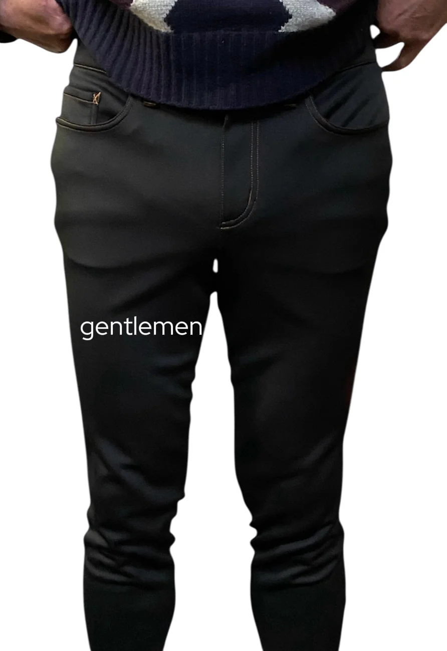 クアドリガ デニムスタイル キュロット w/faux suede