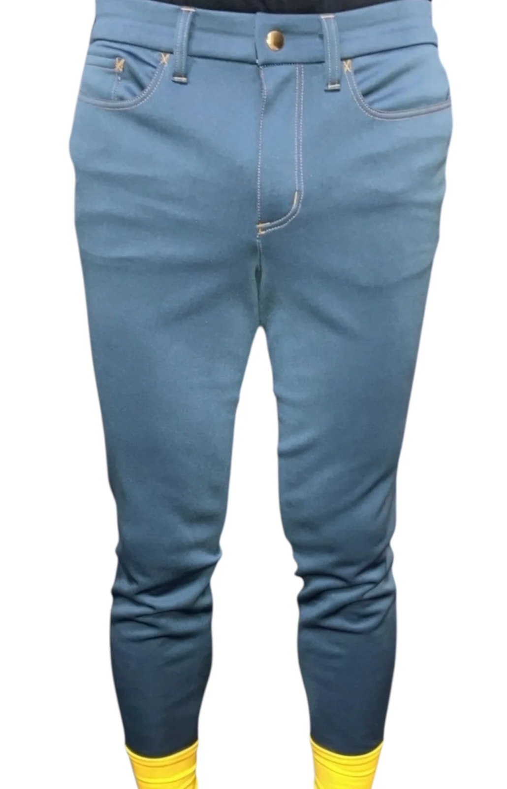 クアドリガ デニムスタイル キュロット w/faux suede